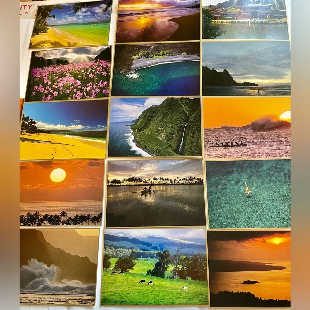 New! 29 Best of Hawaii Postcards Gold Cards Best Selling Island Heritage Maui